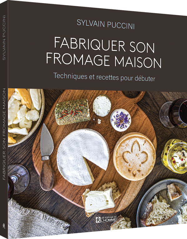 Couverture livre Fabriquer son fromage maison - Sylvain Puccini